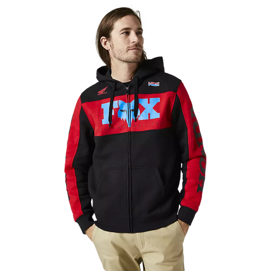 Felpa Zip Fox x Honda