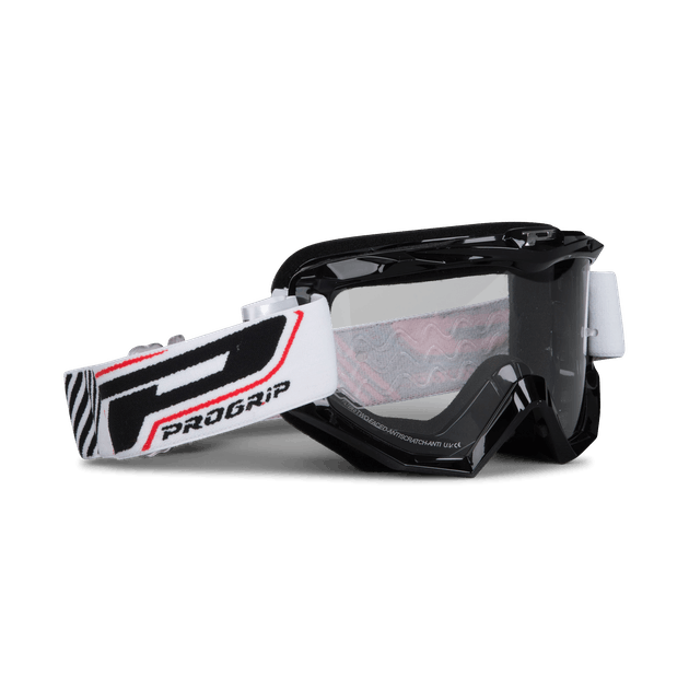 Occhiali MX Progrip Black-Clear Lens